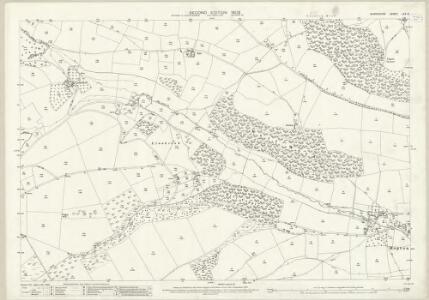 Shropshire LXX.13 (includes: Clunbury; Hopton Castle) - 25 Inch Map