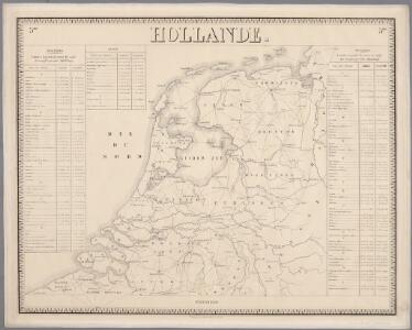 5me [Driehoeksnet], uit: Nouvelle carte de la Hollande, d'après Kraijenhoff et les meilleures cartes connues / Établissement Géographique de Bruxelles, fondé par Ph. Vander Maelen