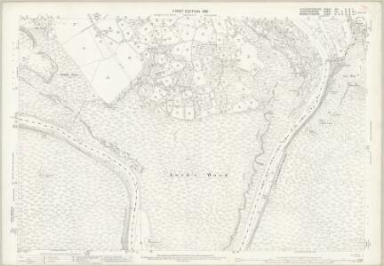 Gloucestershire XXX.7 & 3 (includes: Dixton; English Bicknor; Ganarew; Goodrich; Whitchurch) - 25 Inch Map