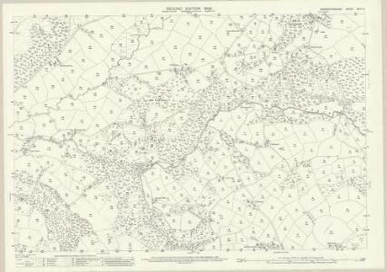 Carmarthenshire XXVII.13 (includes: Llanddeusant; Llangadog; Myddfai) - 25 Inch Map