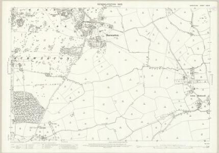 Shropshire LXV.16 (includes: Aston Botterell; Burwarton; Loughton) - 25 Inch Map