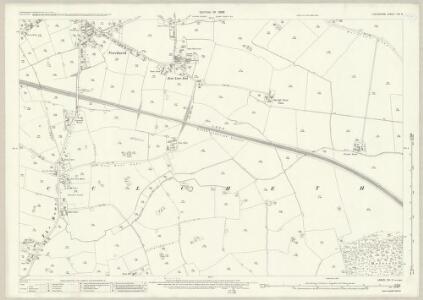 Lancashire CIX.3 (includes: Croft; Golborne) - 25 Inch Map