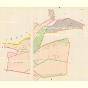 Aulibitz - c8242-1-001 - Kaiserpflichtexemplar der Landkarten des stabilen Katasters