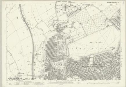 Northamptonshire XLV.5 (includes: Northampton) - 25 Inch Map
