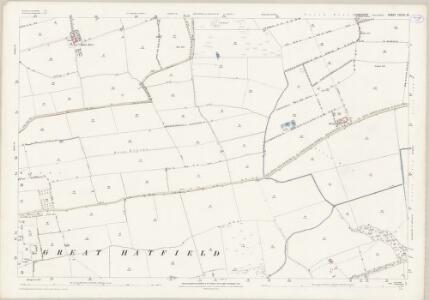 Yorkshire CXCVII.15 (includes: Hatfield; Mappleton) - 25 Inch Map