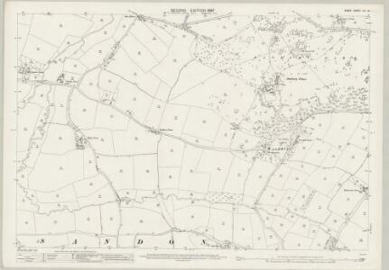 Essex (1st Ed/Rev 1862-96) LIII.10 (includes: Danbury; Sandon) - 25 Inch Map