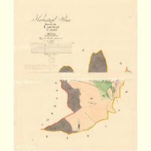 Laschan (Lažany) - m1484-1-002 - Kaiserpflichtexemplar der Landkarten des stabilen Katasters