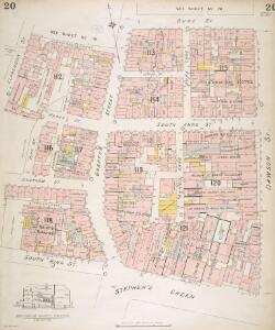 Insurance Plan of the City of Dublin Vol. 1: sheet 20