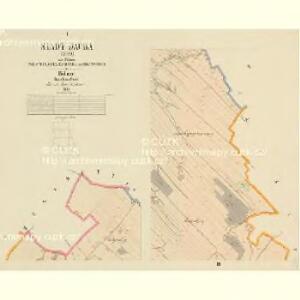 Dauba (Duba) - c1579-1-001 - Kaiserpflichtexemplar der Landkarten des stabilen Katasters