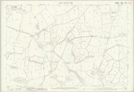 Somerset XCIII.5 (includes: Misterton; Mosterton; Seaborough; South Perrot; West Crewkerne) - 25 Inch Map