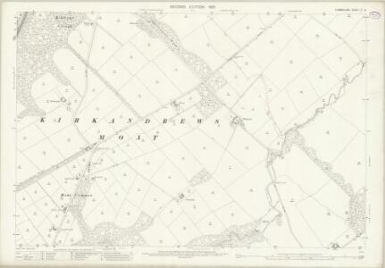 Cumberland VI.8 (includes: Arthuret) - 25 Inch Map