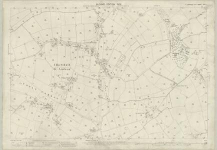 Suffolk XVIII.1 (includes: Barsham; Ilketshall St Andrew; Ilketshall St John; Ilketshall St Lawrence; Ringsfield) - 25 Inch Map