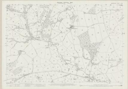 Radnorshire XVI.13 (includes: Nantmel) - 25 Inch Map