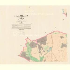 Padarzow - c5618-1-002 - Kaiserpflichtexemplar der Landkarten des stabilen Katasters