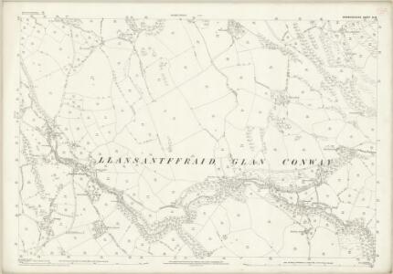 Denbighshire III.14 (includes: Llansanffraid Glan Conway) - 25 Inch Map