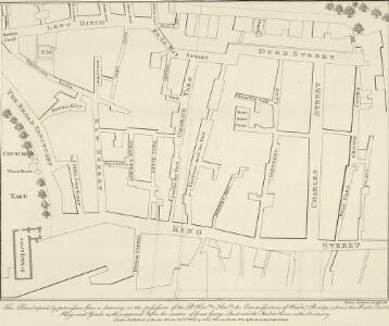 A plan of part of the Parish of St Margaret's before the building of Great George Street
