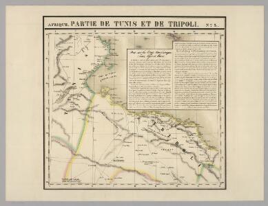 Partie, Tunis et Tripoli. Afrique 3.