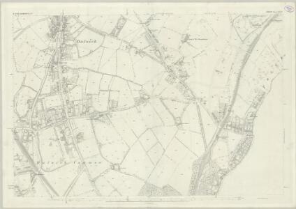 London (First Editions c1850s) LXXXVI (includes: Camberwell; Lewisham) - 25 Inch Map