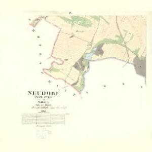 Neudorf (Nowawes) - m2033-1-004 - Kaiserpflichtexemplar der Landkarten des stabilen Katasters