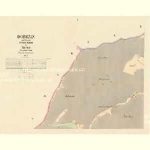 Dobrzin - c1209-1-001 - Kaiserpflichtexemplar der Landkarten des stabilen Katasters