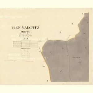 Tief Maispitz - m0724-1-001 - Kaiserpflichtexemplar der Landkarten des stabilen Katasters