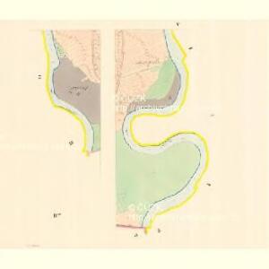 Nimlau (Nemilany) - m1950-1-005 - Kaiserpflichtexemplar der Landkarten des stabilen Katasters