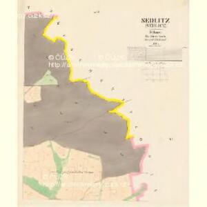 Sedlitz (Sedlice) - c6794-1-006 - Kaiserpflichtexemplar der Landkarten des stabilen Katasters