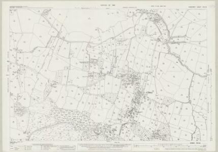 Somerset XVIII.8 (includes: Blagdon; Compton Martin; Nempnett Thrubwell; Ubley) - 25 Inch Map