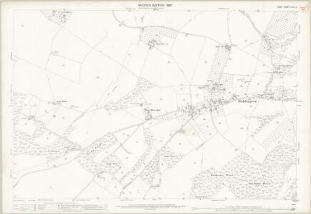 Kent XLIV.2 (includes: Doddington; Kingsdown; Milstead; Wichling) - 25 Inch Map
