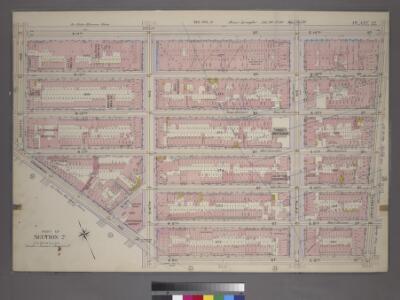 Plate 32, Part of Section 2: [Bounded by W. 14th Street, E. 14th Street, University Place, E. 8th Street, W. 8th Street, Greenwich Avenue and Seventh Avenue.]