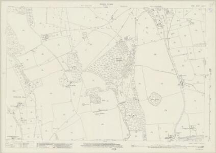 Essex (New Series 1913-) n LXXX.7 (includes: Brentwood) - 25 Inch Map