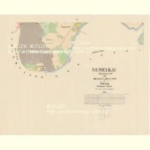 Nemelkau (Nemelkow) - c5026-1-004 - Kaiserpflichtexemplar der Landkarten des stabilen Katasters