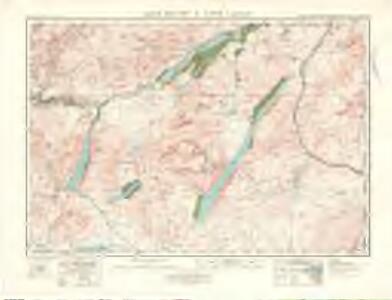 Loch Ericht  & Loch Laggan (48) - OS One-Inch map