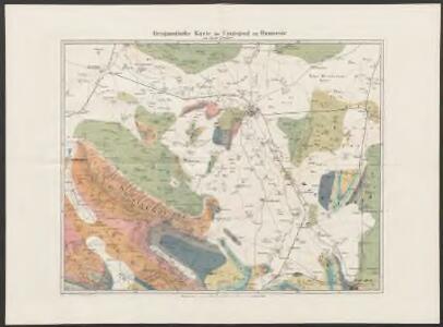 Geognostische Karte der Umgegend von Hannover