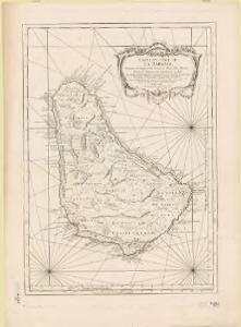 Carte de L'Isle de La Barbade : avec une description geographique de cette isle