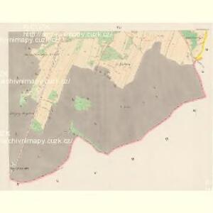 Mnischek (Mnissek) - c4787-1-011 - Kaiserpflichtexemplar der Landkarten des stabilen Katasters