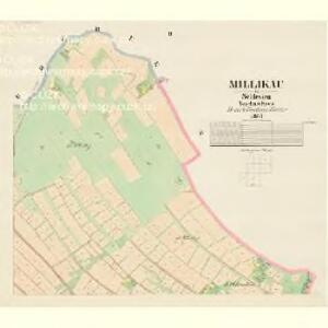 Millikau - m1797-1-002 - Kaiserpflichtexemplar der Landkarten des stabilen Katasters