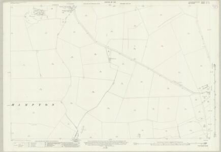 Gloucestershire LII.11 (includes: Fairford; Marston Meysey; Meysey Hampton; Quenington) - 25 Inch Map