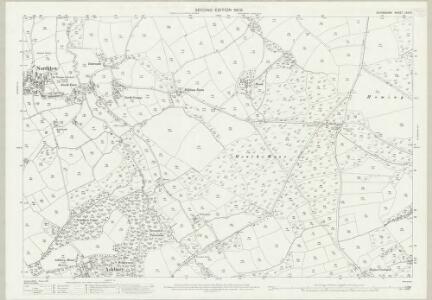 Devon LXIV.9 (includes: Ashbury; Inwardleigh; Northlew) - 25 Inch Map