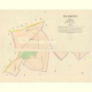 Wlczkowitz - c8677-1-001 - Kaiserpflichtexemplar der Landkarten des stabilen Katasters