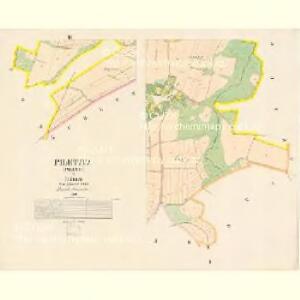 Piletitz (Piletic) - c5770-1-001 - Kaiserpflichtexemplar der Landkarten des stabilen Katasters