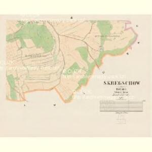 Skregschow - c6961-1-003 - Kaiserpflichtexemplar der Landkarten des stabilen Katasters