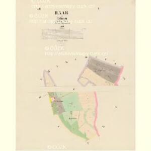 Raab - c6301-1-001 - Kaiserpflichtexemplar der Landkarten des stabilen Katasters