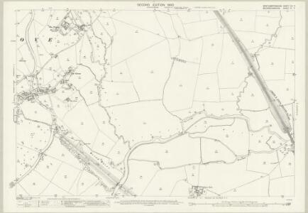 Northamptonshire LXI.7 (includes: Castlethorpe; Cosgrove; Haversham Cum Little Linford; Wolverton) - 25 Inch Map