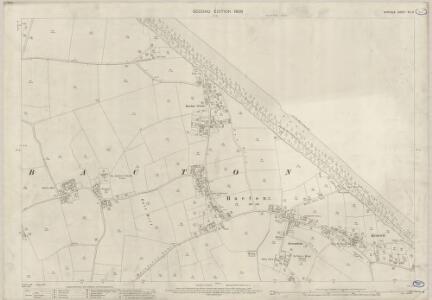 Norfolk XX.16 (includes: Bacton; Happisburgh; Paston; Witton) - 25 Inch Map