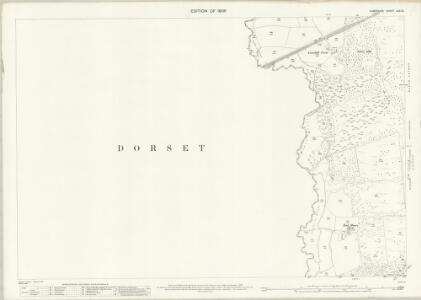 Hampshire and Isle of Wight LXX.13 (includes: St Leonards and St Ives; Verwood; West Parley) - 25 Inch Map