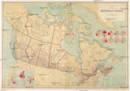 Map of the dominion of Canada