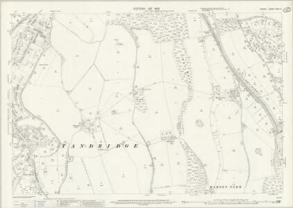 Surrey XXVII.3 (includes: Caterham; Woldingham) - 25 Inch Map
