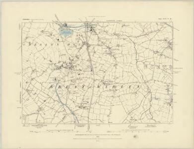 Staffordshire LVII.SE - OS Six-Inch Map