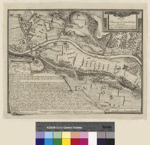Plan der Attaque auf die Brüke und das Dorf Leimbach von der militarischen Gesellschaft mit Zuzug Freywilliger ab der Landschaft exequirt den 14. Septbr. 1778